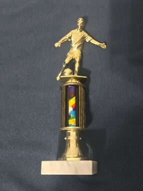 Gold Soccer Trophy